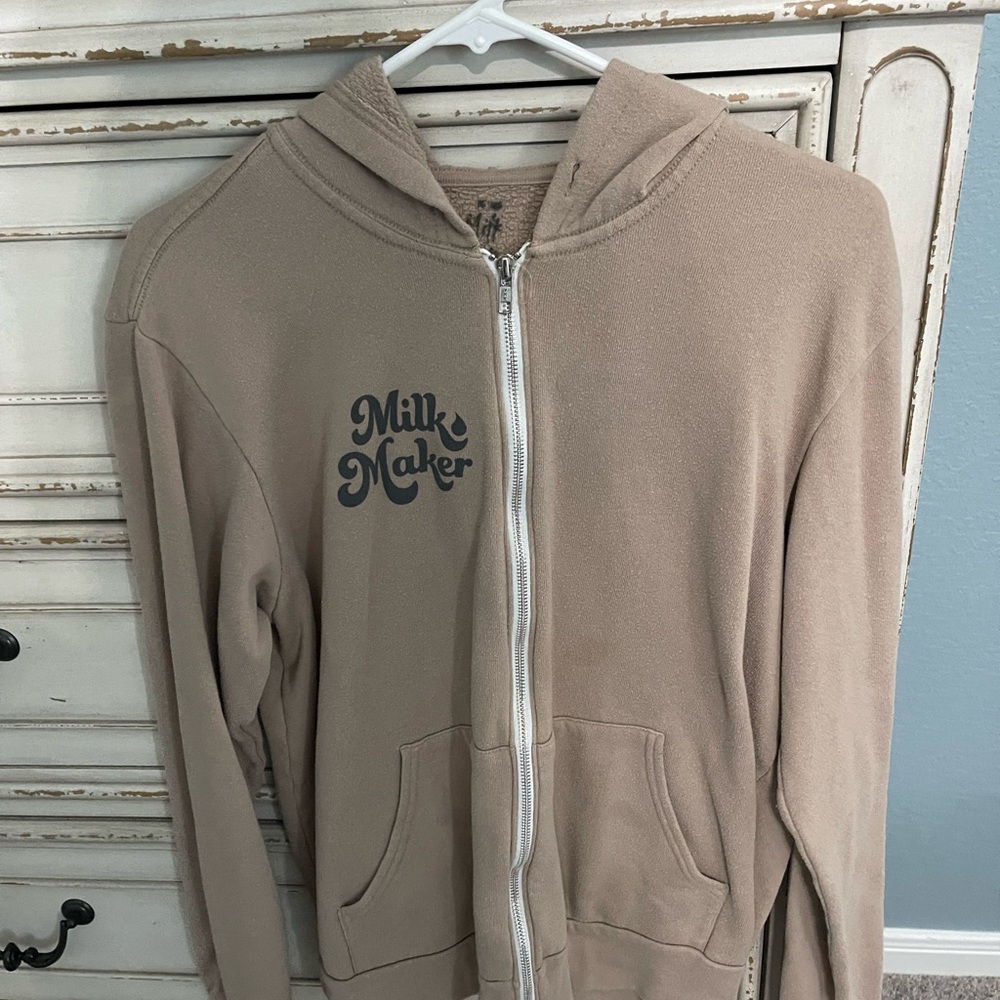 Tan Milk Maker Hoodie